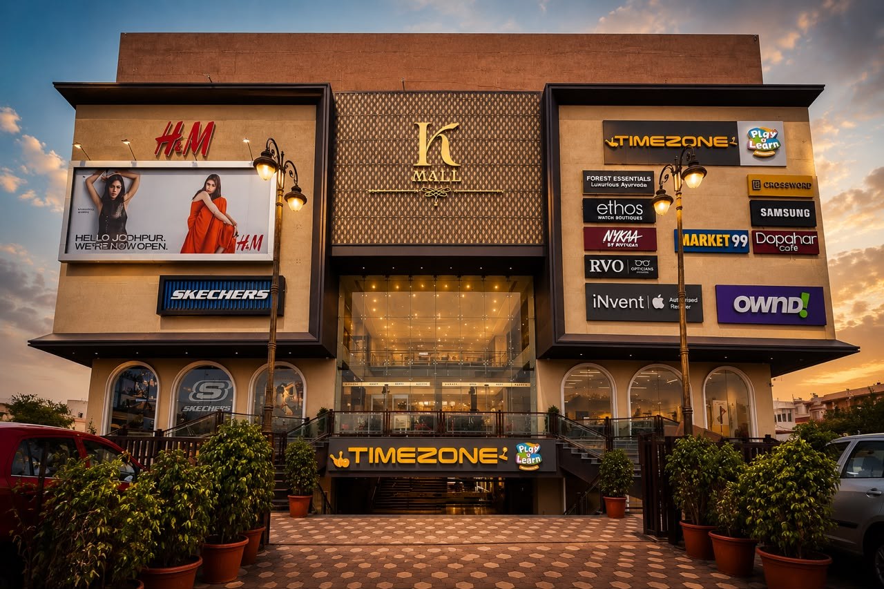 K Mall front elevation